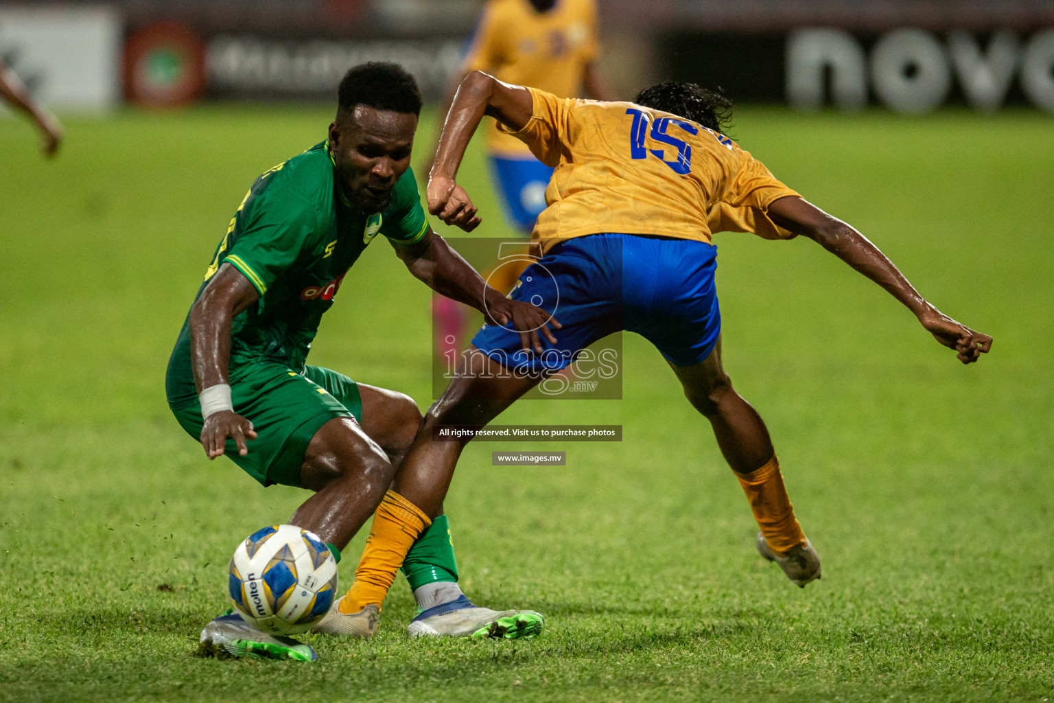 Maziya SRC vs Club Valencia in the Community Shield Match 2021/2022 on 15 December 2021 held in Male', Maldives. Photos: Hassan Simah / images.mv