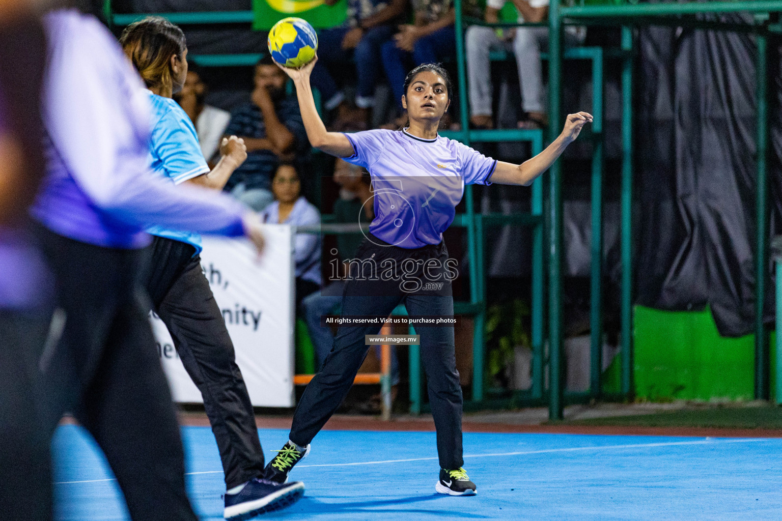 Day 2 of 7th Inter-Office/Company Handball Tournament 2023, held in Handball ground, Male', Maldives on Saturday, 17th September 2023 Photos: Nausham Waheed/ Images.mv