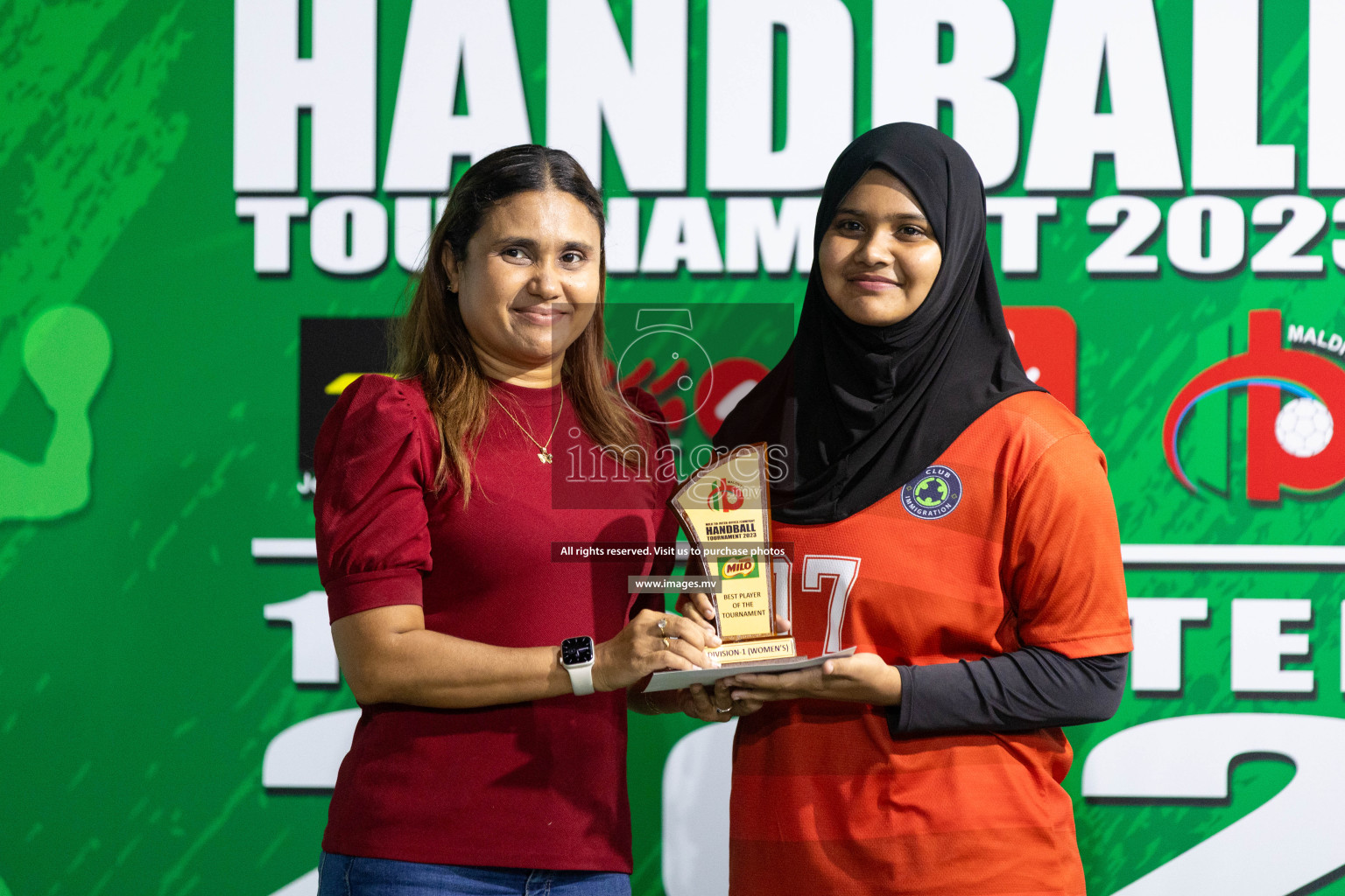 1st Division Final of 7th Inter-Office/Company Handball Tournament 2023, held in Handball ground, Male', Maldives on Monday, 24th October 2023 Photos: Nausham Waheed/ Images.mv