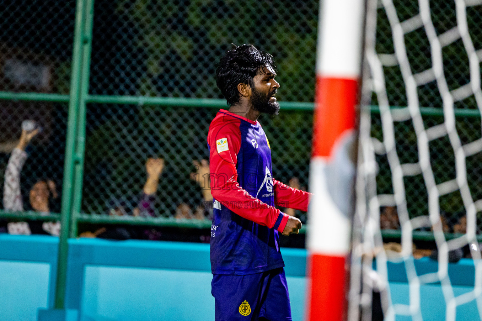 Fools SC vs FC Baaz in Day 2 of Laamehi Dhiggaru Ekuveri Futsal Challenge 2024 was held on Saturday, 27th July 2024, at Dhiggaru Futsal Ground, Dhiggaru, Maldives Photos: Nausham Waheed / images.mv