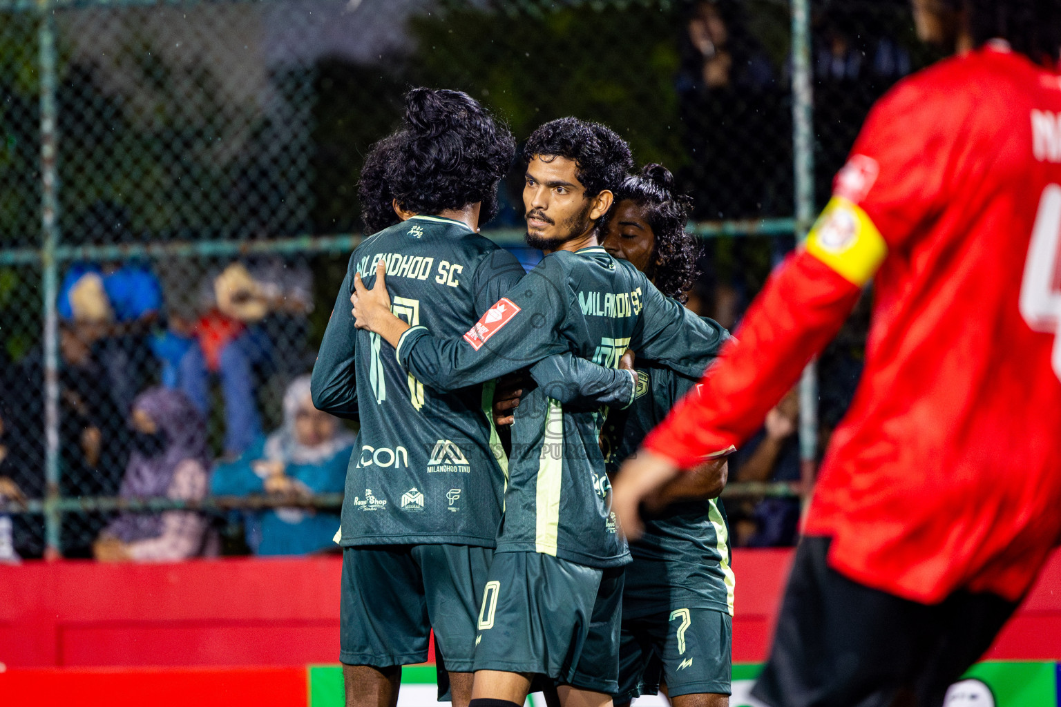 Sh Milandhoo VS Sh Maroshi in Day 6 of Golden Futsal Challenge 2025 on Friday, 6th January 2025, in Hulhumale', Maldives Photos: Nausham Waheed / images.mv