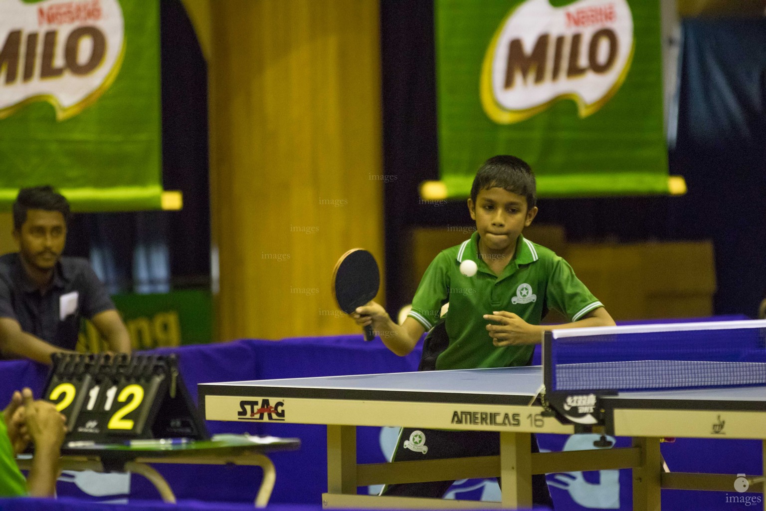 9th Milo Inter-school Table Tennis Championship 2017 Day 1 Saturday, September. 9, 2017.( Images.mv Photo/ Abdulla Abeedh ).
