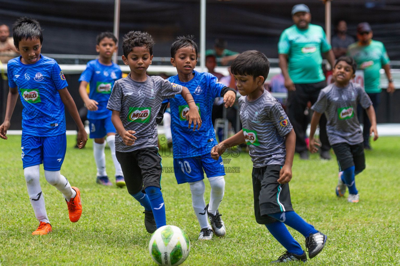 Day 2 of MILO Kids Football Fiesta was held at National Stadium in Male', Maldives on Saturday, 24th February 2024.