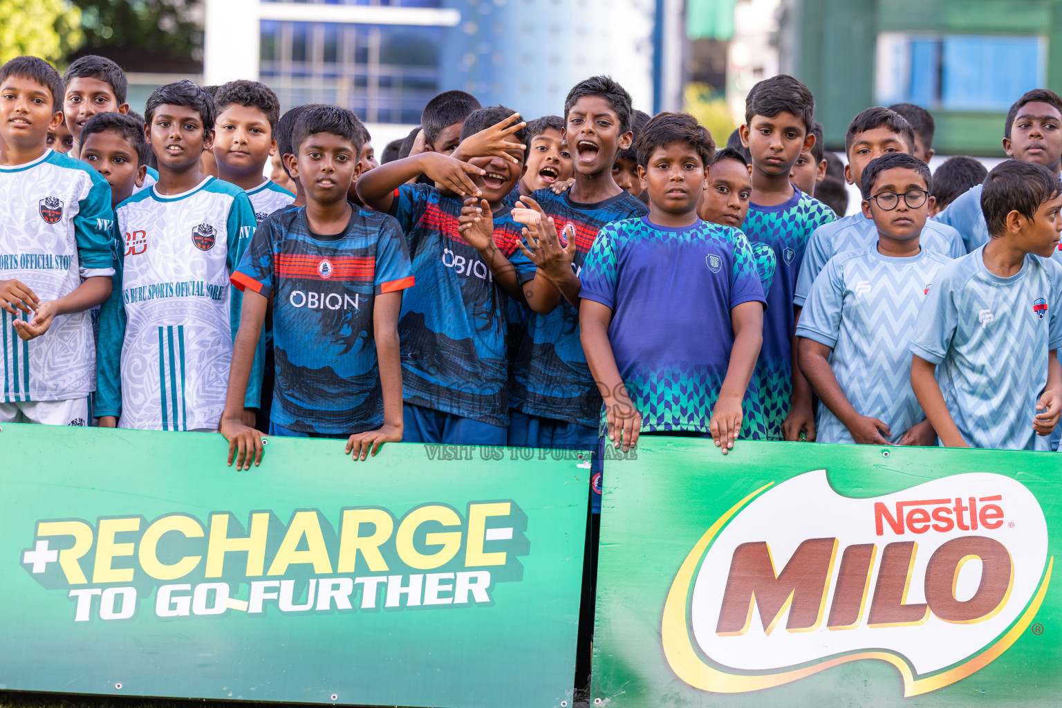Day 3 of MILO Academy Championship 2025 (U-12) was held at Henveiru Stadium in Male', Maldives on Saturday, 3rd May 2025. Photos: Ismail Thoriq / images.mv