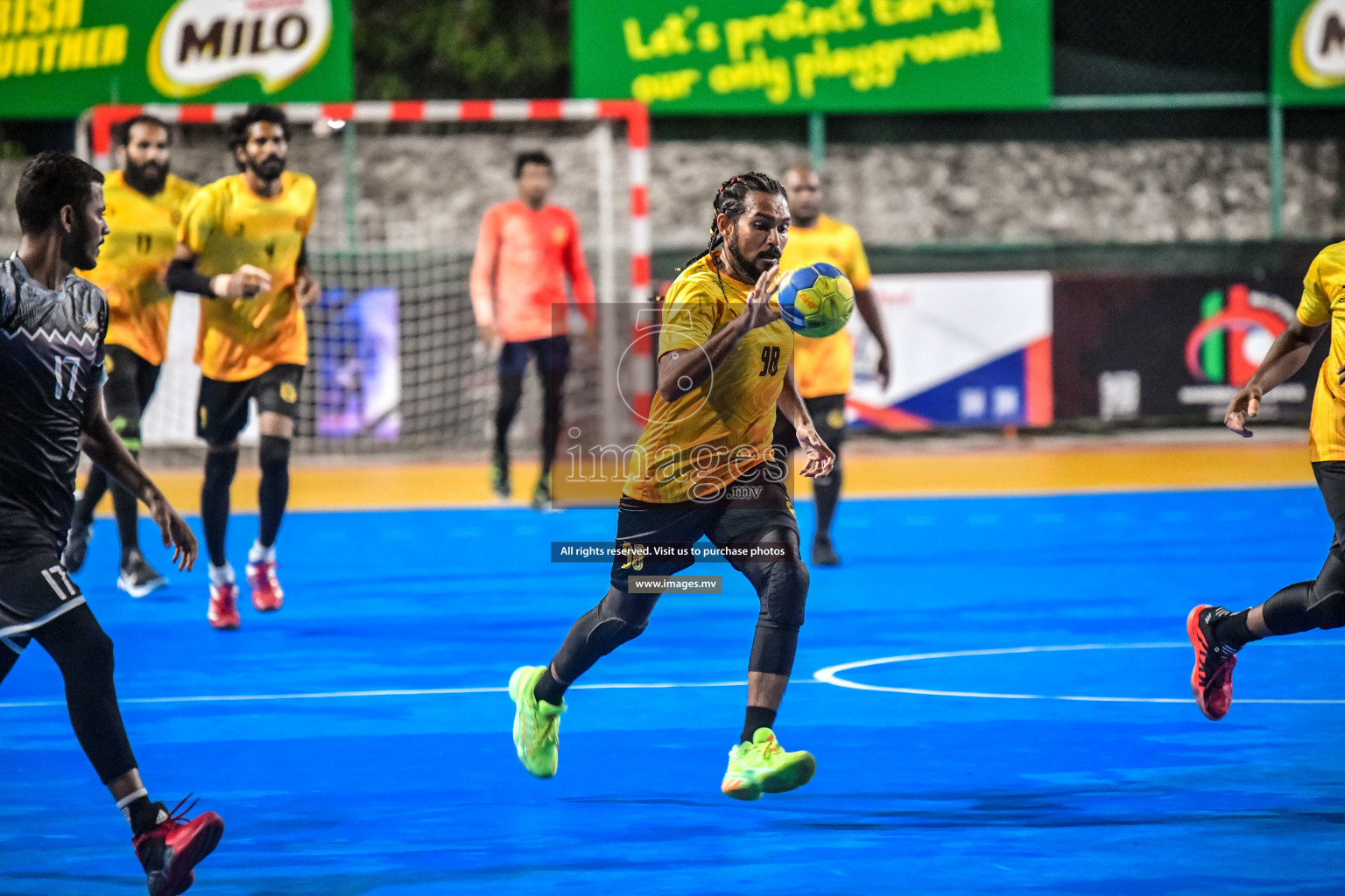 Final of Milo 6th Inter Office Handball Tournament 2022 - Photos by Nausham Waheed