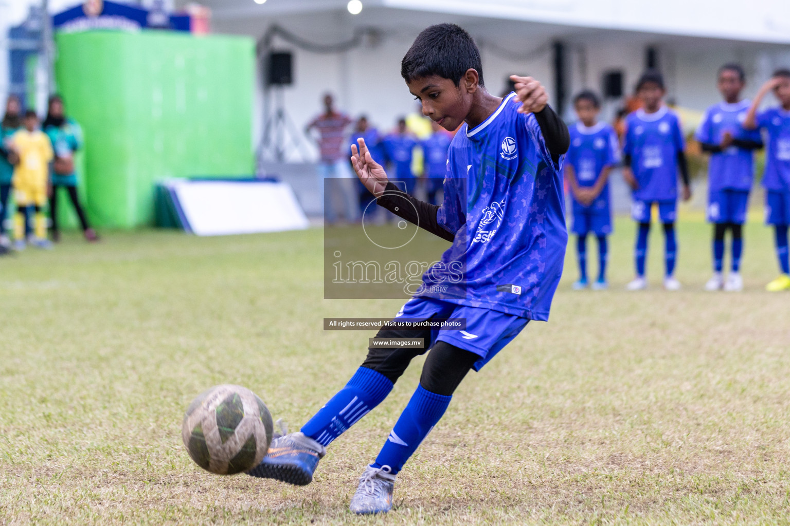 Day 3 of Nestle Kids Football Fiesta, held in Henveyru Football Stadium, Male', Maldives on Friday, 13th October 2023 Photos: Hassan Simah, Ismail Thoriq, Mohamed Mahfooz Moosa, Nausham Waheed / images.mv