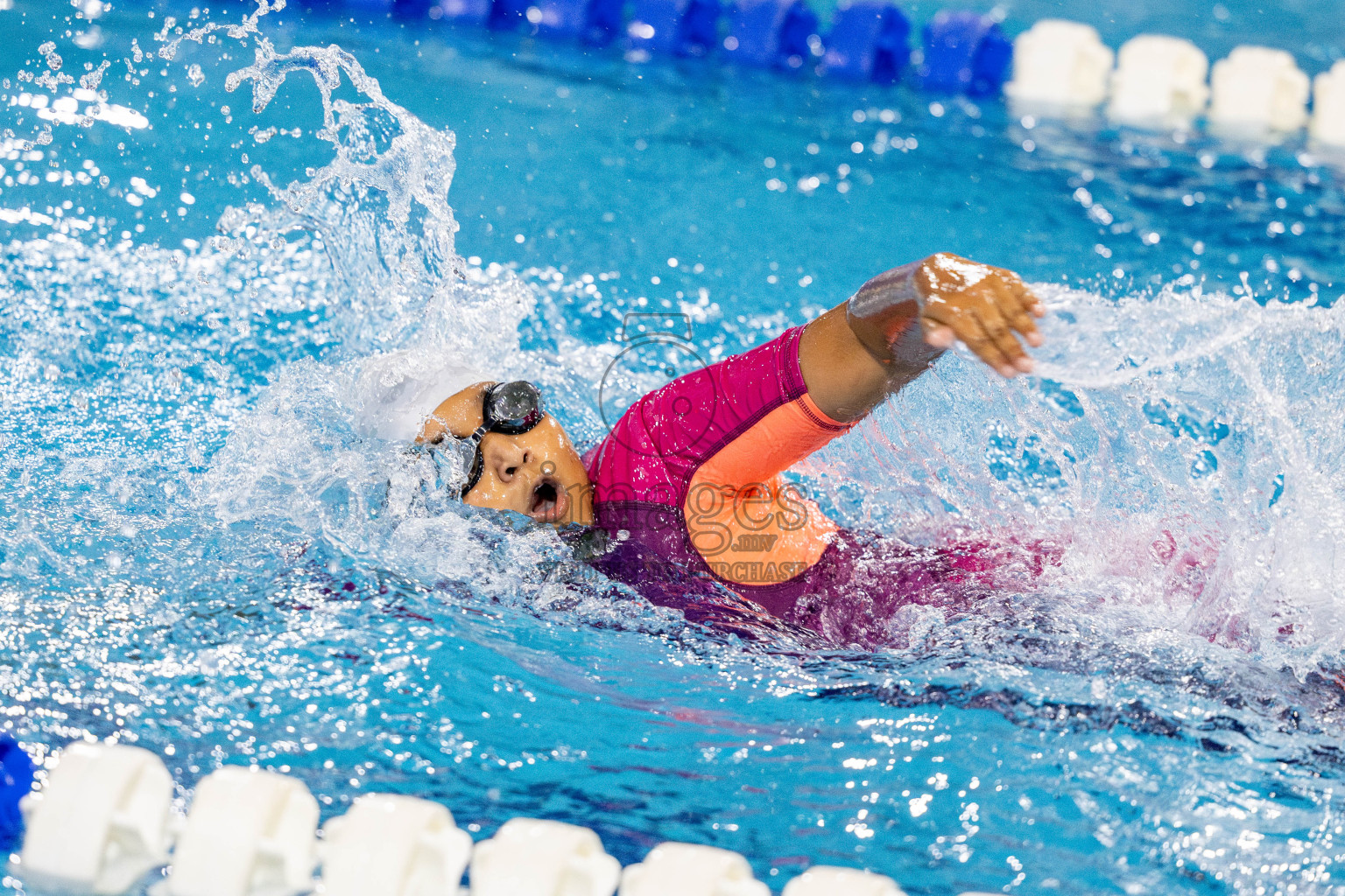 Day 4 of BML 5th National Swimming Kids Festival 2024 held in Hulhumale', Maldives on Thursday, 21st November 2024. Photos: Nausham Waheed / images.mv