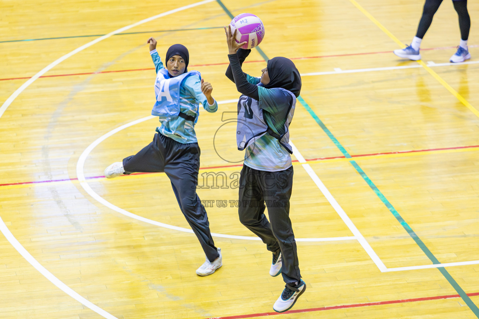 Day 14 of 26th Inter-School Netball Tournament 2025 was held in Social Center Indoor Hall on Tuesday, 4th November 2025. Photos: Areef Adam / images.mv