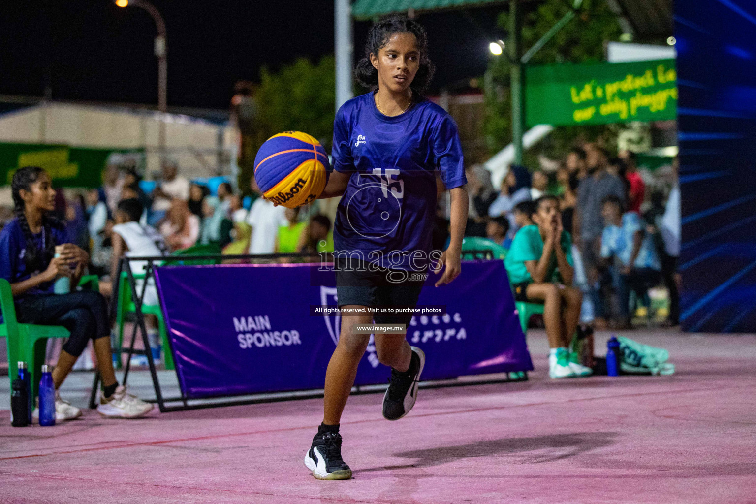 Day3 of Slamdunk by Sosal on 14th April 2023 held in Male'. Photos: Nausham waheed /images.mv