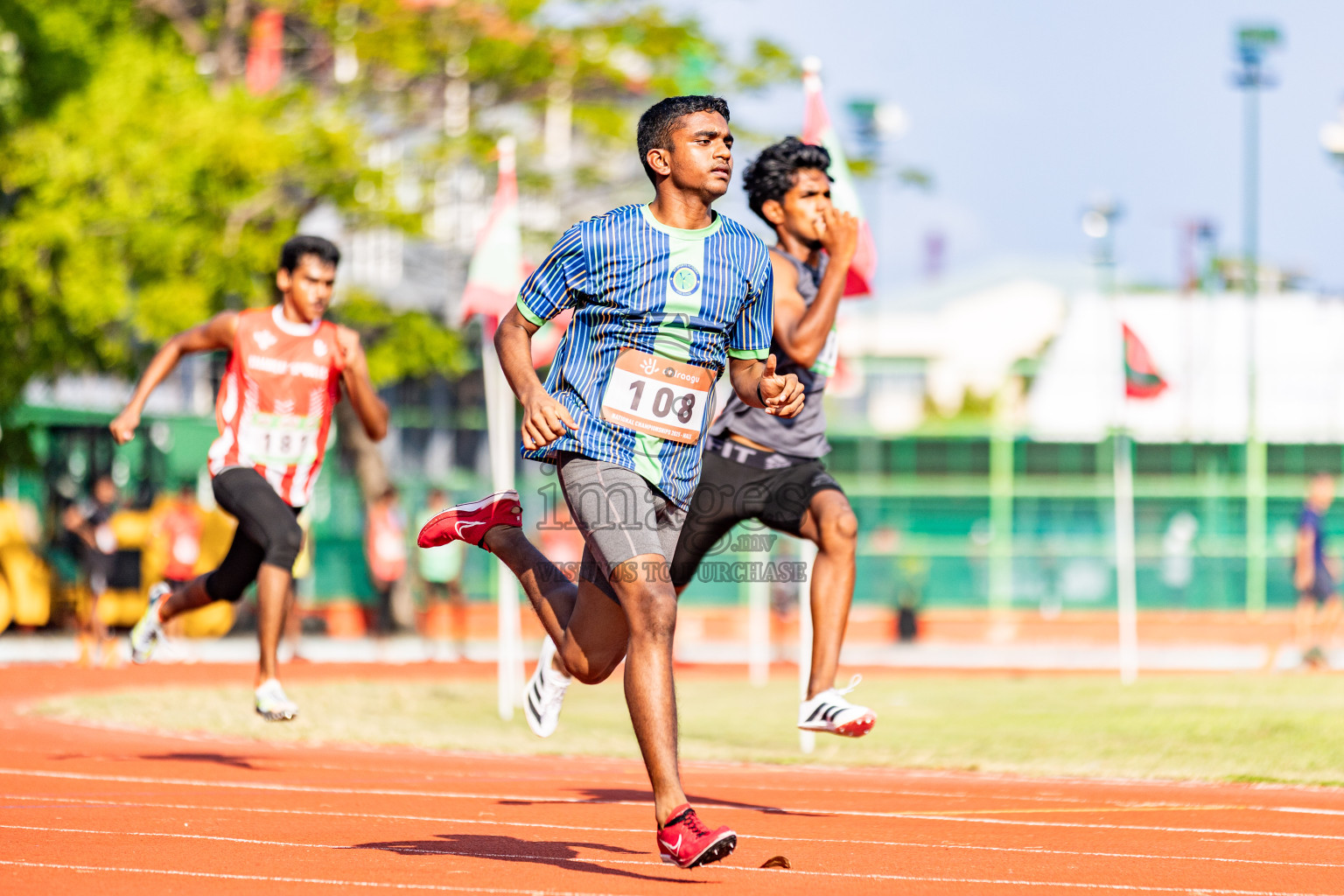 Day 1 of National Athletics Championship 2025 was held at Ekuveni Running Ground in Male', Maldives on Thursday, 14th August 2025. Photos: Areef Adam / images.mv