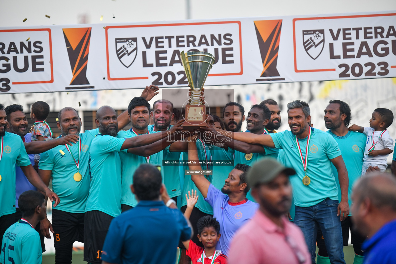 Veterans League 2023 - Final - De Grande SC vs Hulhumale Veterans held in Maafannu Football Stadium, Male', Maldives Photos: Nausham waheed/ Images.mv