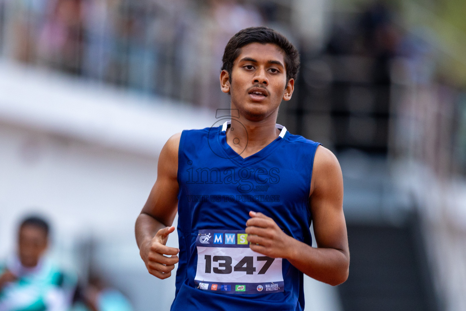 Day 2 of MWSC Interschool Athletics Championships 2024 held in Hulhumale Running Track, Hulhumale, Maldives on Sunday, 10th November 2024. Photos by: Ismail Thoriq / Images.mv