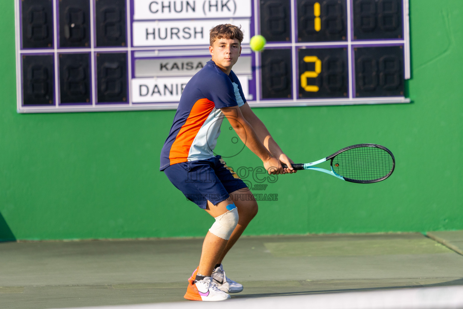 Day 3 of ATF Maldives Junior Open Tennis was held in Male' Tennis Court, Male', Maldives on Wednesday, 11th December 2024. Photos: Ismail Thoriq / images.mv