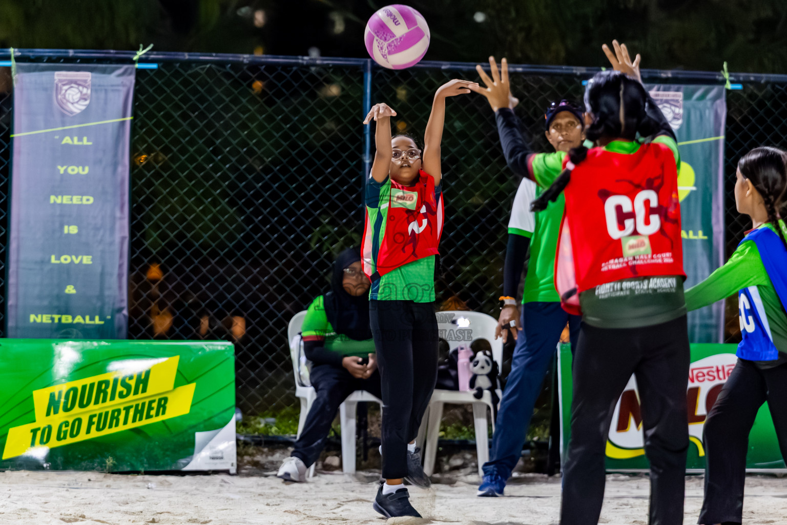 Day 2 of MILO Netball Fest 2025 was held in Cental Park, Hulhumale', Maldives on Friday, 21st November 2025. Photos: Nausham Waheed / images.mv