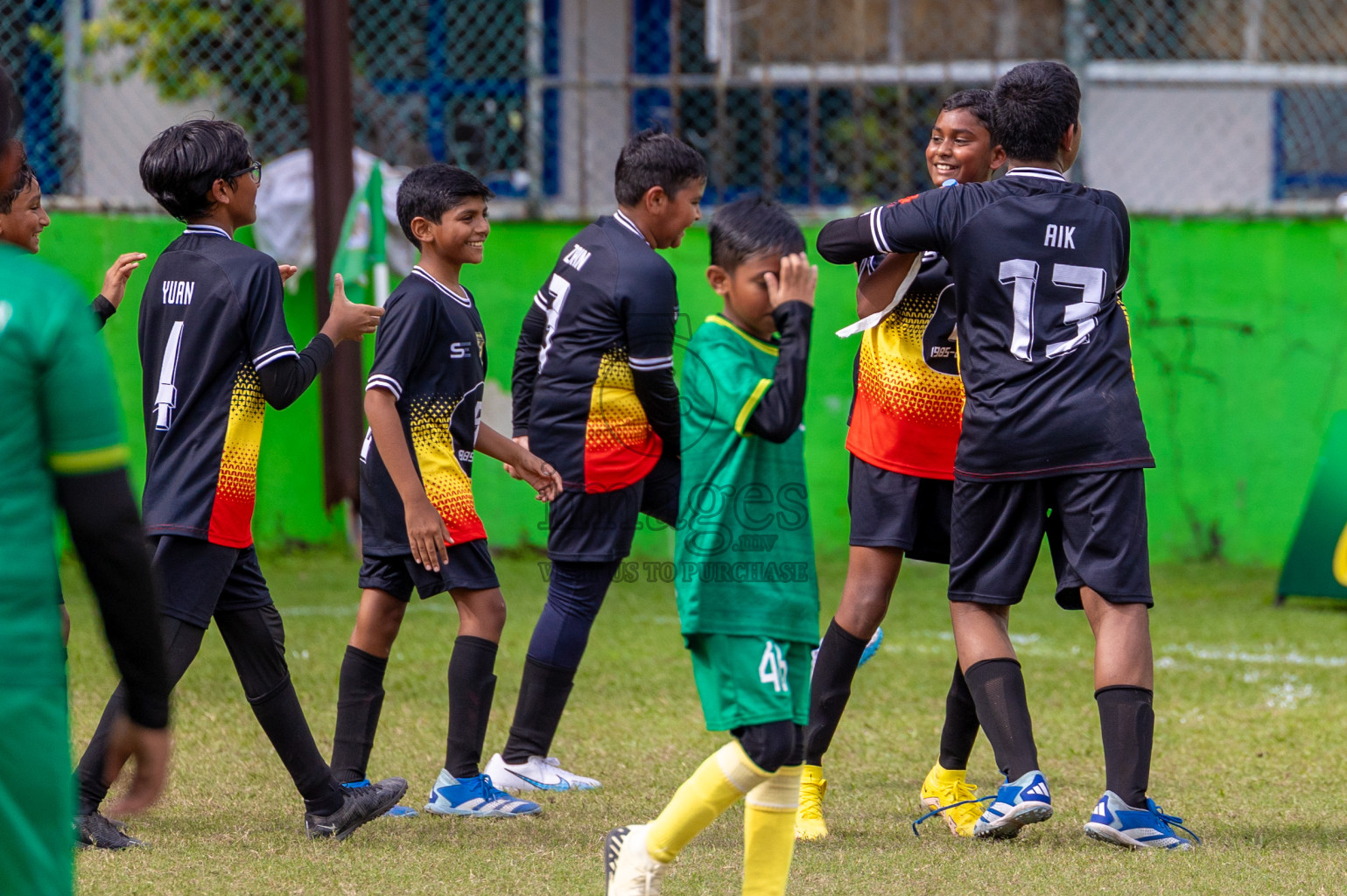 Day 1 of MILO Academy Championship 2024 - U12 was held at Henveiru Grounds in Male', Maldives on Thursday, 4th July 2024. Photos: Shuu Abdul Sattar / images.mv