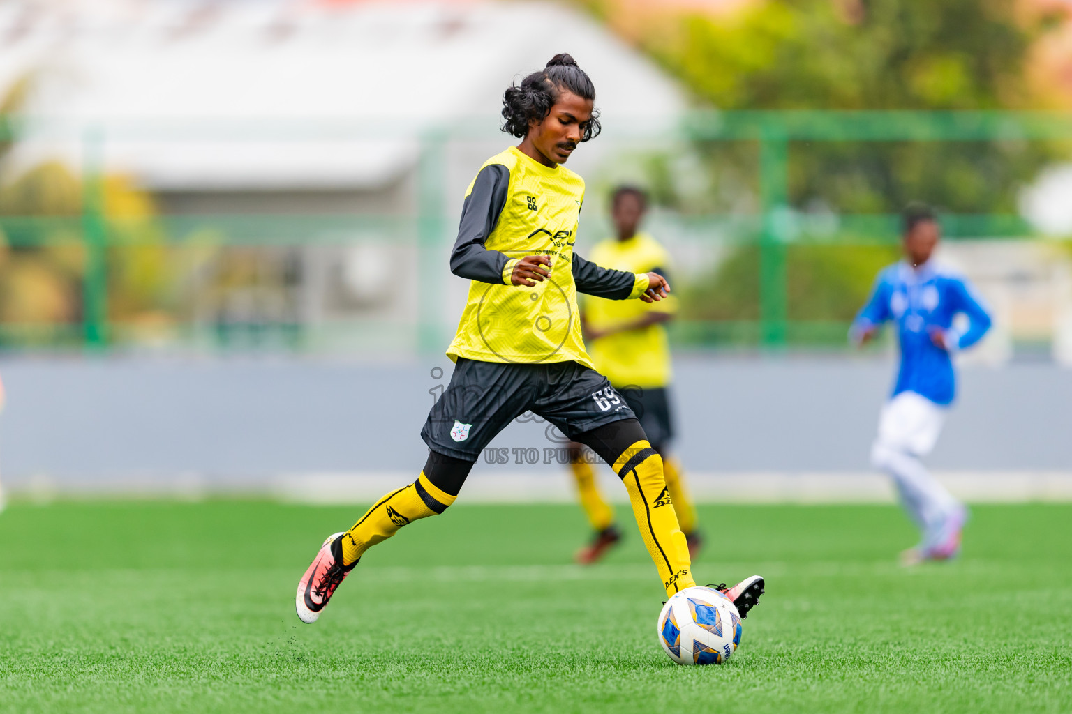 Chester Academy vs Kanmathi Juniorsfrom Manadhoo Council Cup 2024 in N Manadhoo Maldives on Friday, 16th February 2023. Photos: Nausham Waheed / images.mv