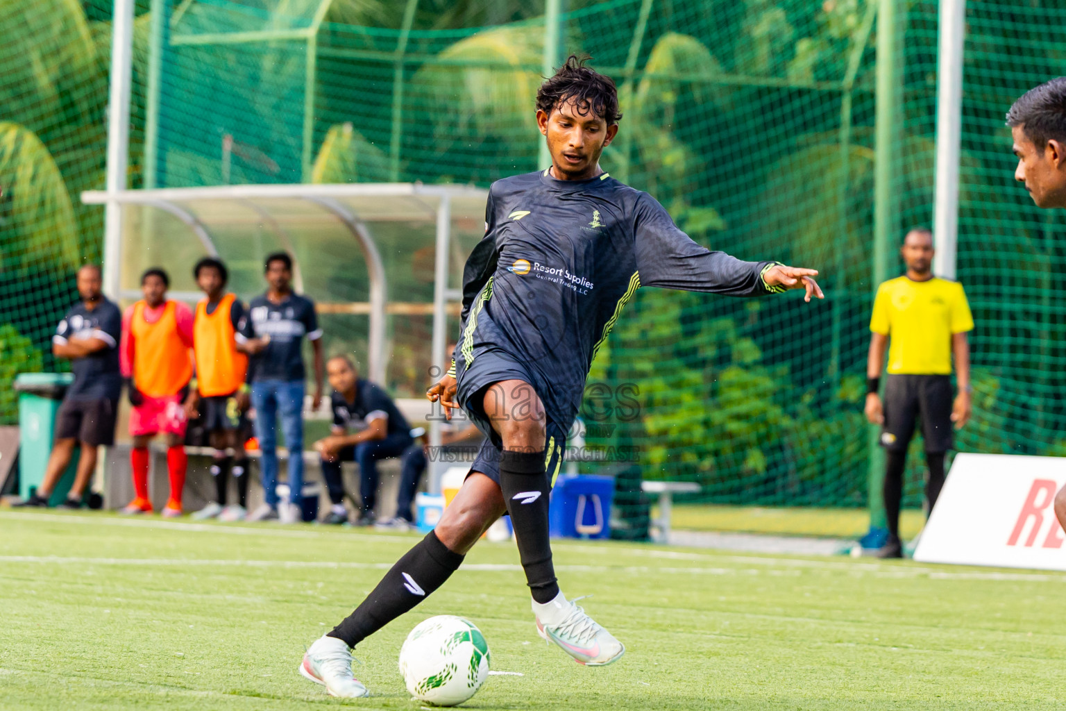 Lily Beach vs Vilamendhoo in Day 6 of Resort League 2025 (Ari Zone) was held on Wednesday, 25th June 2025 in Conrad Maldives Rangali Island, Alif Dhaalu Atoll, Maldives. Photos: Nausham Waheed / images.mv