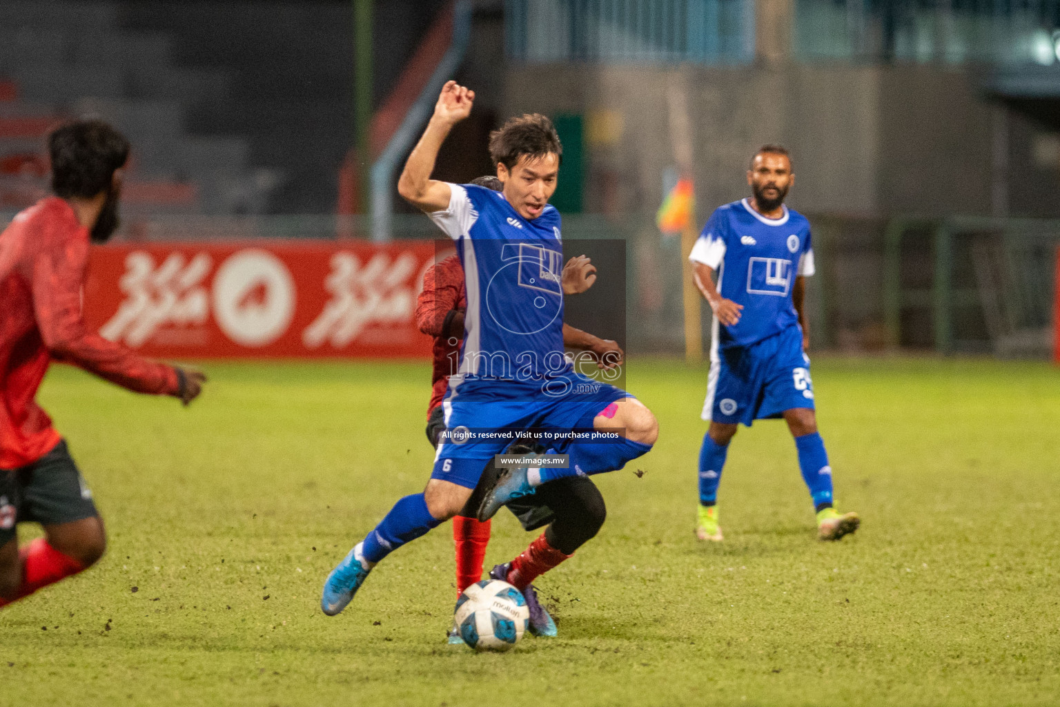 New Radiant SC vs Lorenzo SC in the 2nd Division 2022 on 20th July 2022, held in National Football Stadium, Male', Maldives Photos: Ismail Thoriq / Images.mv