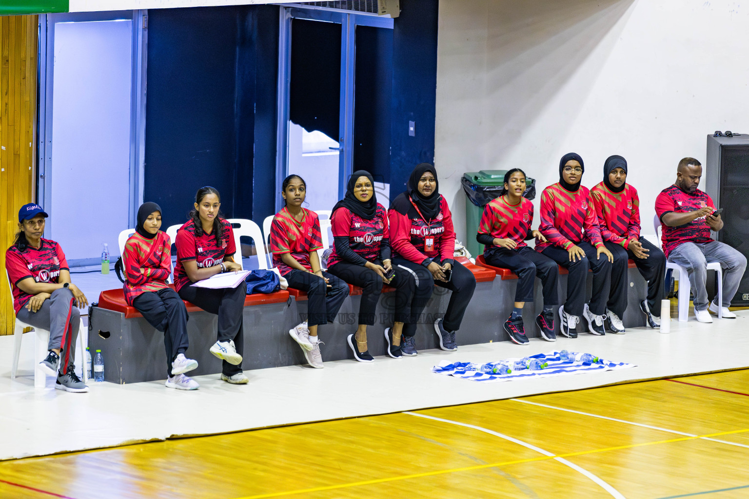 Day 1 of Inter-School Netball Tournament 2025 was held in Social Center Indoor Hall on Saturday, 18th October 2025. Photos: Areef Adam / images.mv