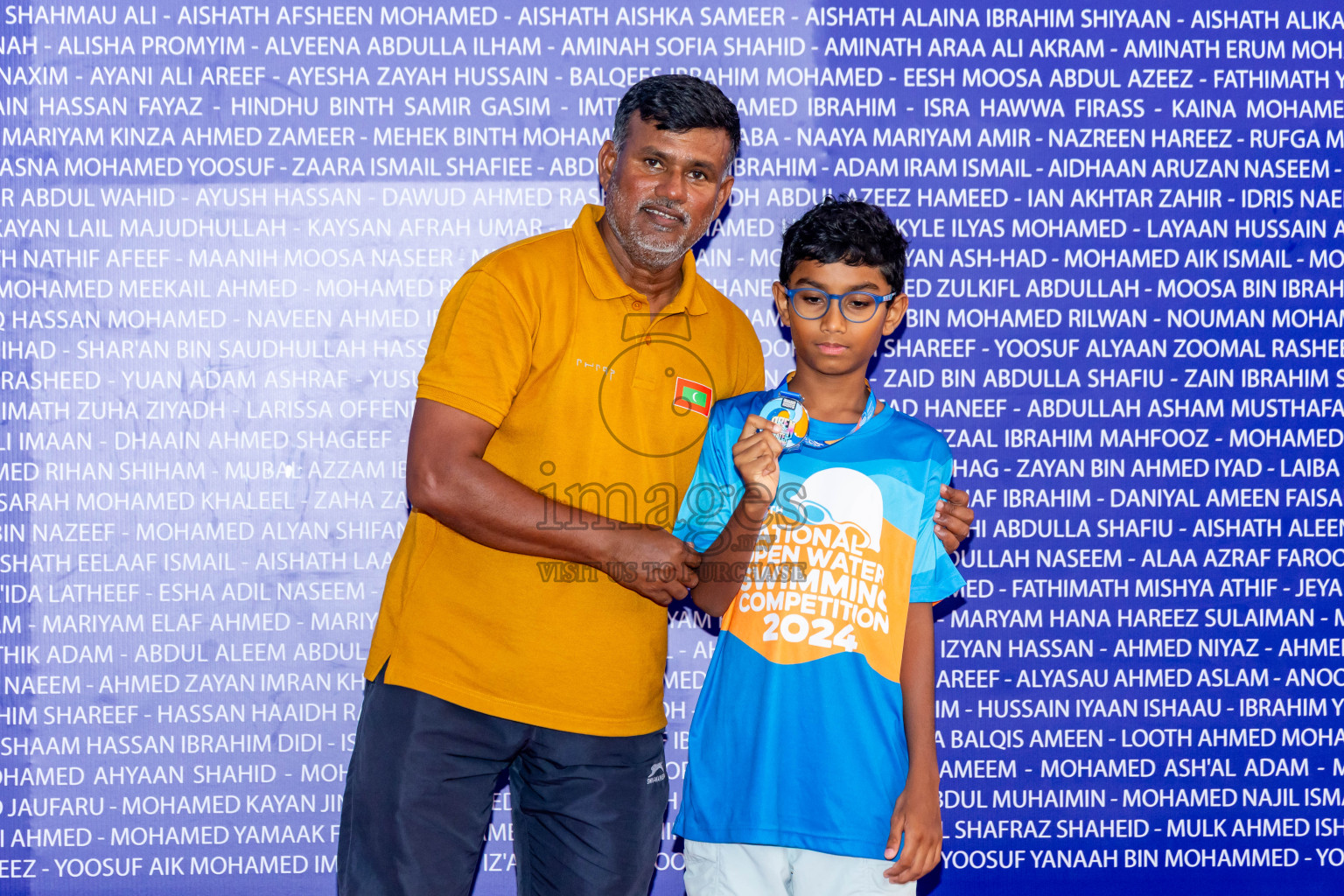 15th National Open Water Swimming Competition 2024 held in Kudagiri Picnic Island, Maldives on Saturday, 28th September 2024. Photos: Nausham Waheed / images.mv