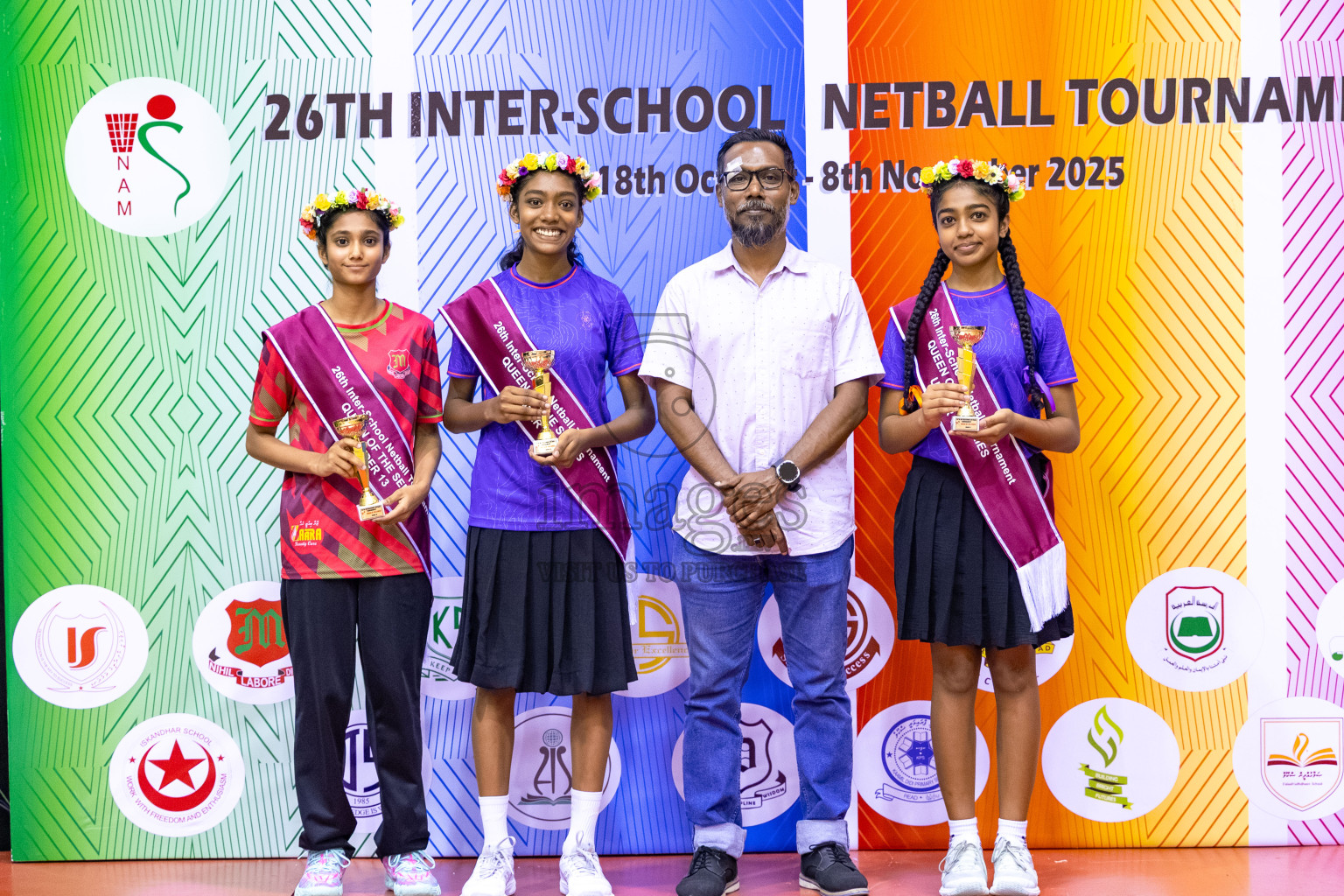 Finals of 26th Inter-School Netball Tournament 2025 was held in Social Center Indoor Hall on Saturday, 8th November 2025. Photos: Mohamed Mahfooz Moosa / images.mv