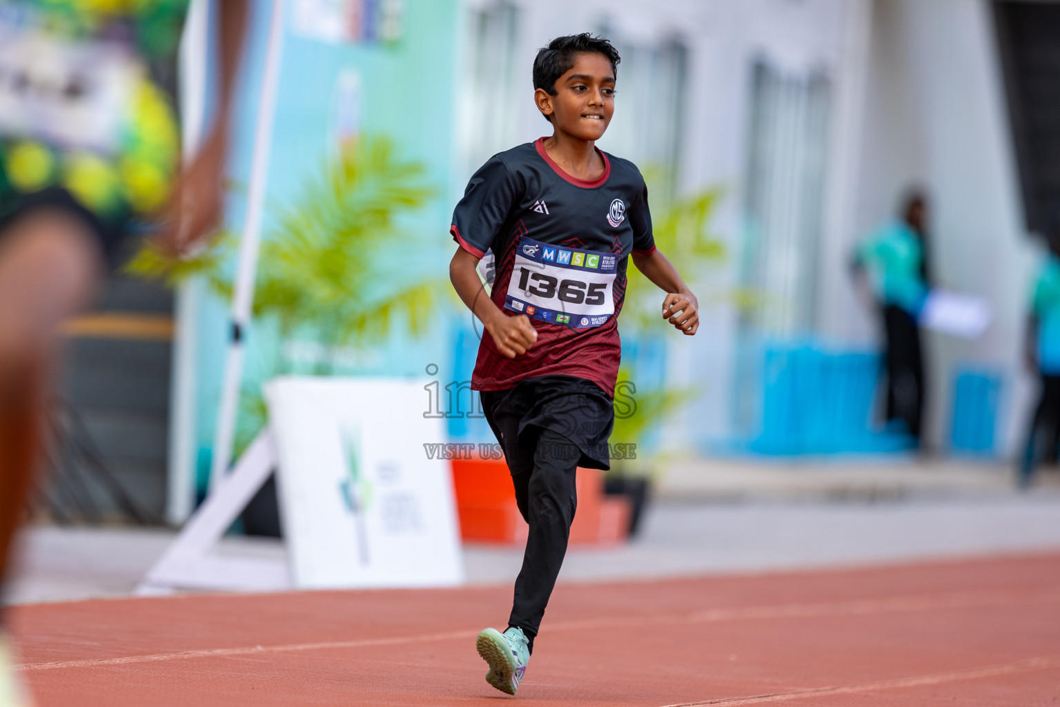 Day 2 of MWSC Interschool Athletics Championships 2024 held in Hulhumale Running Track, Hulhumale, Maldives on Sunday, 10th November 2024. Photos by: Ismail Thoriq / Images.mv