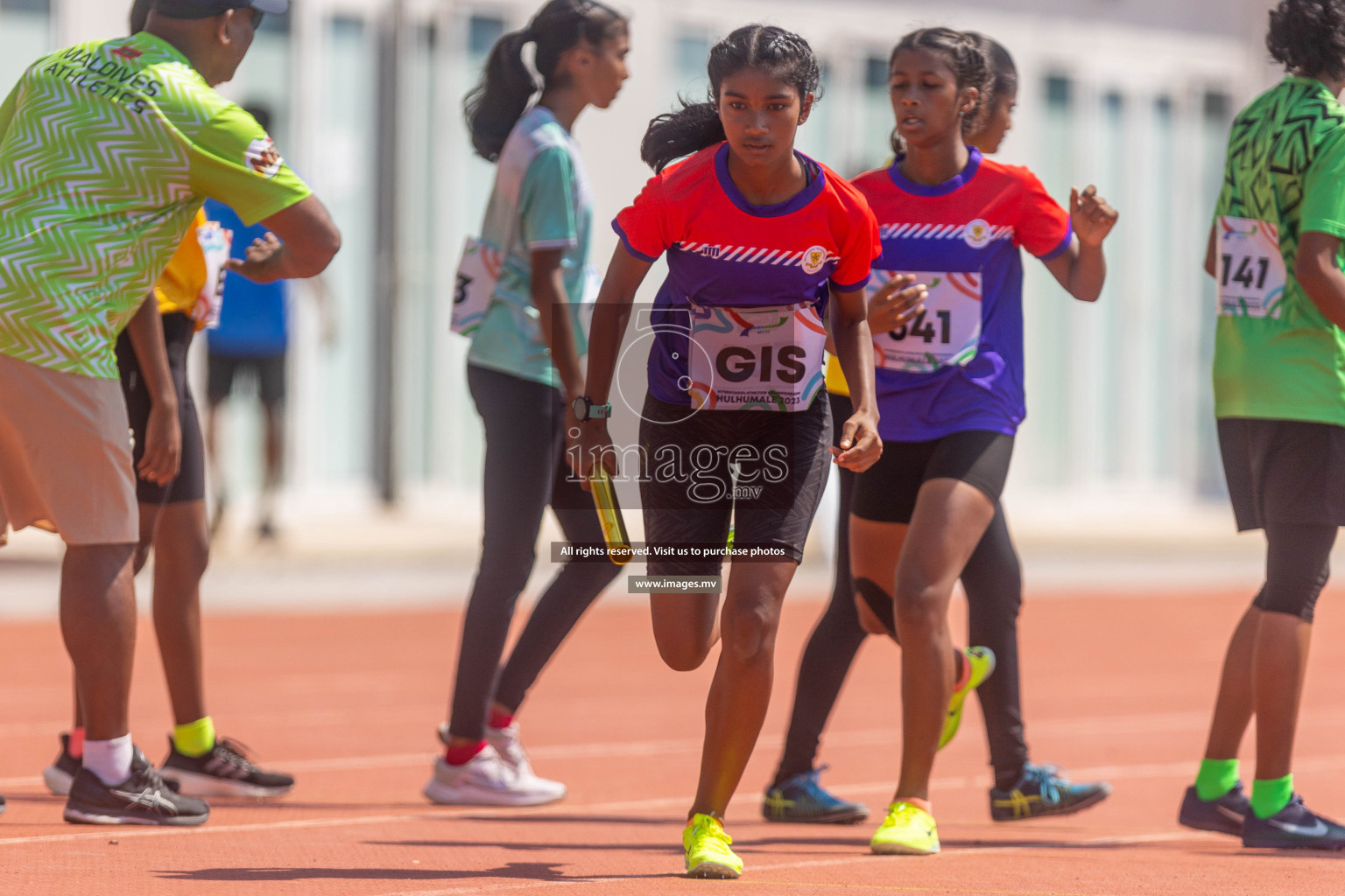 Final Day of Inter School Athletics Championship 2023 was held in Hulhumale' Running Track at Hulhumale', Maldives on Friday, 19th May 2023. Photos: Ismail Thoriq / images.mv