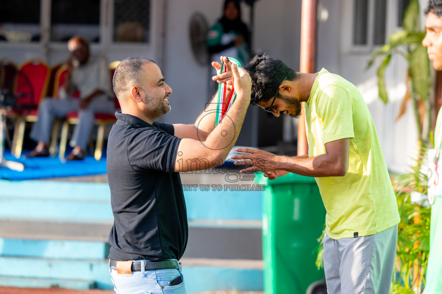 Day 3 of 12th Milo Association Championships was held in Ekuveni Track at Male', Maldives on Saturday, 26th April 2025. Photos: Nausham Waheed / images.mv