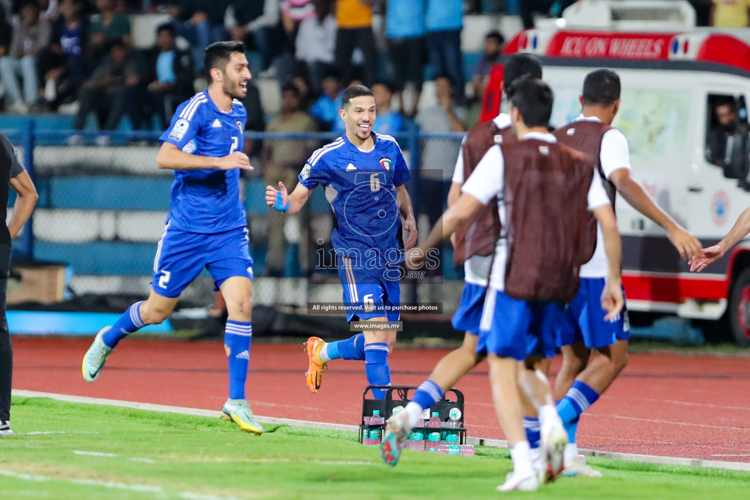 Kuwait vs India in the Final of SAFF Championship 2023 held in Sree Kanteerava Stadium, Bengaluru, India, on Tuesday, 4th July 2023. Photos: Nausham Waheed, Hassan Simah / images.mv