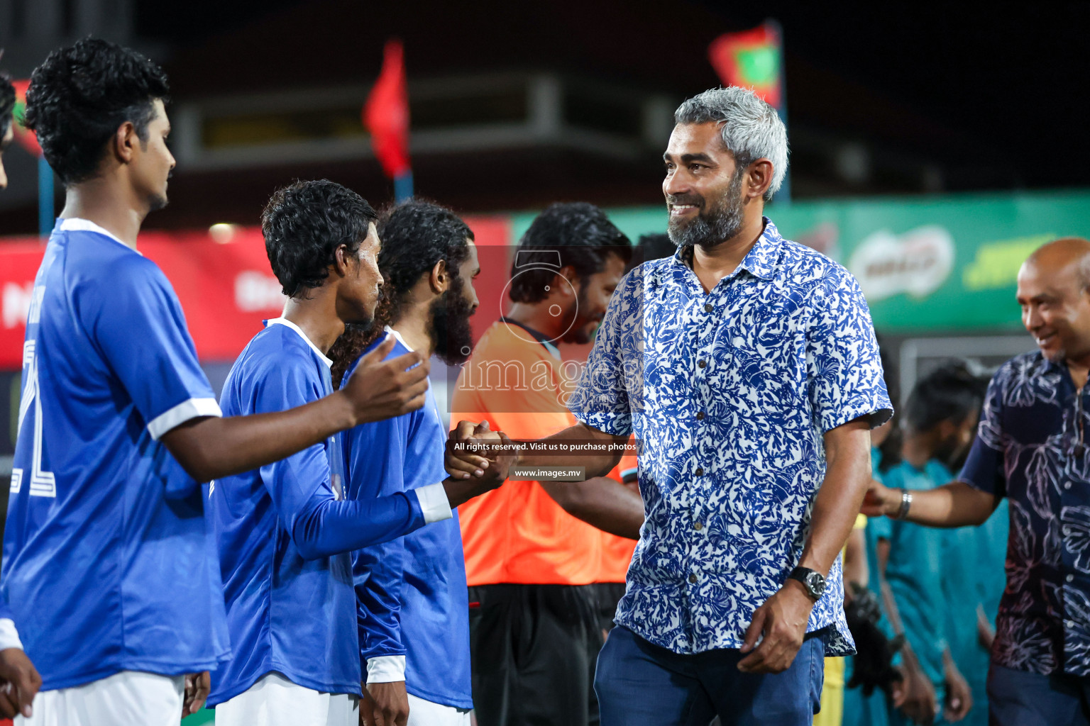 Medianet vs Crossroads Maldives in Club Maldives Cup 2023 held in Hulhumale, Maldives, on Tuesday, 18th July 2023 Photos: Nausham Waheed / images.mv