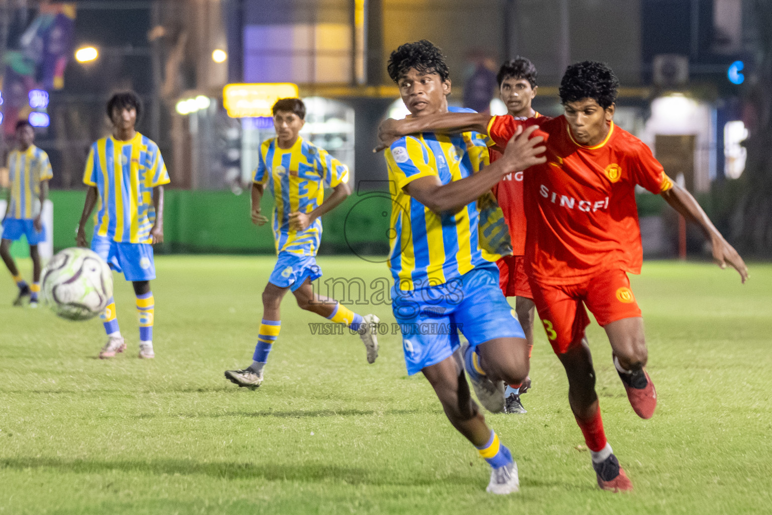 Valencia vs Victory Sports Club in Day 7 of Dhivehi Youth League 2024 held at Henveiru Stadium on Sunday, 1st December 2024. Photos: Shuu Abdul Sattar, / Images.mv