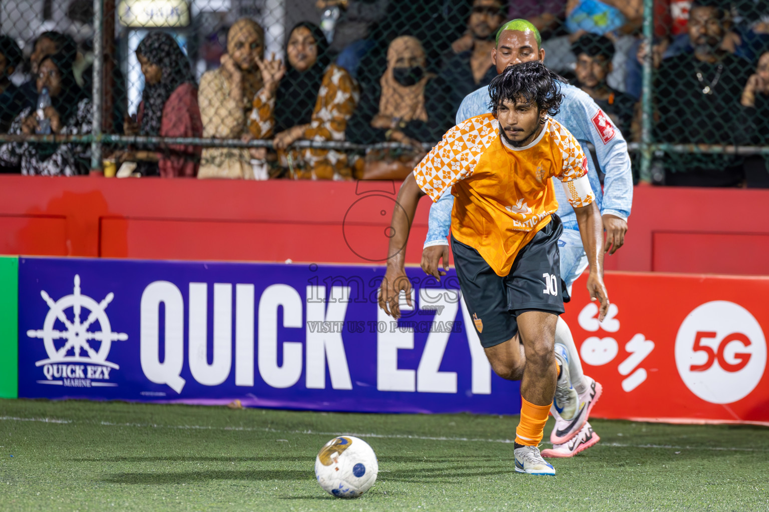ADh Hangnaameedhoo vs ADh Kunburudhoo in Day 15 of Golden Futsal Challenge 2025 was held on Sunday, 19th January 2025, in Hulhumale', Maldives. Photos: Ismail Thoriq / images.mv