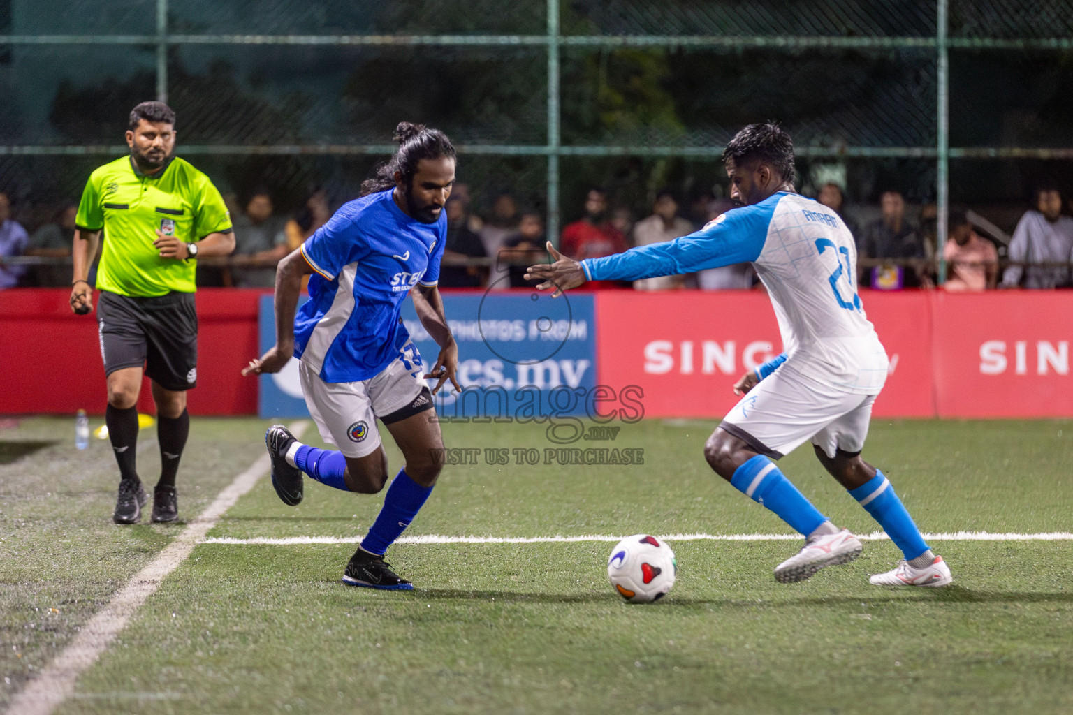 STELCO RC vs Customs RC in Club Maldives Cup 2024 held in Rehendi Futsal Ground, Hulhumale', Maldives on Tuesday, 24th September 2024. 
Photos: Hassan Simah / images.mv