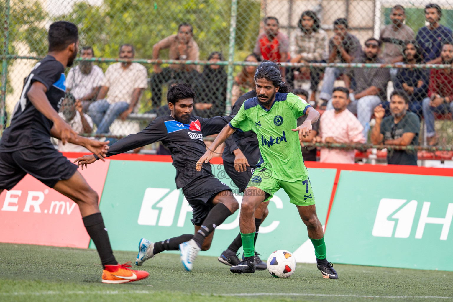 STELCO RC vs Club Immigration in Club Maldives Cup 2024 held in Rehendi Futsal Ground, Hulhumale', Maldives on Saturday, 28th September 2024.
Photos: Ismail Thoriq / images.mv