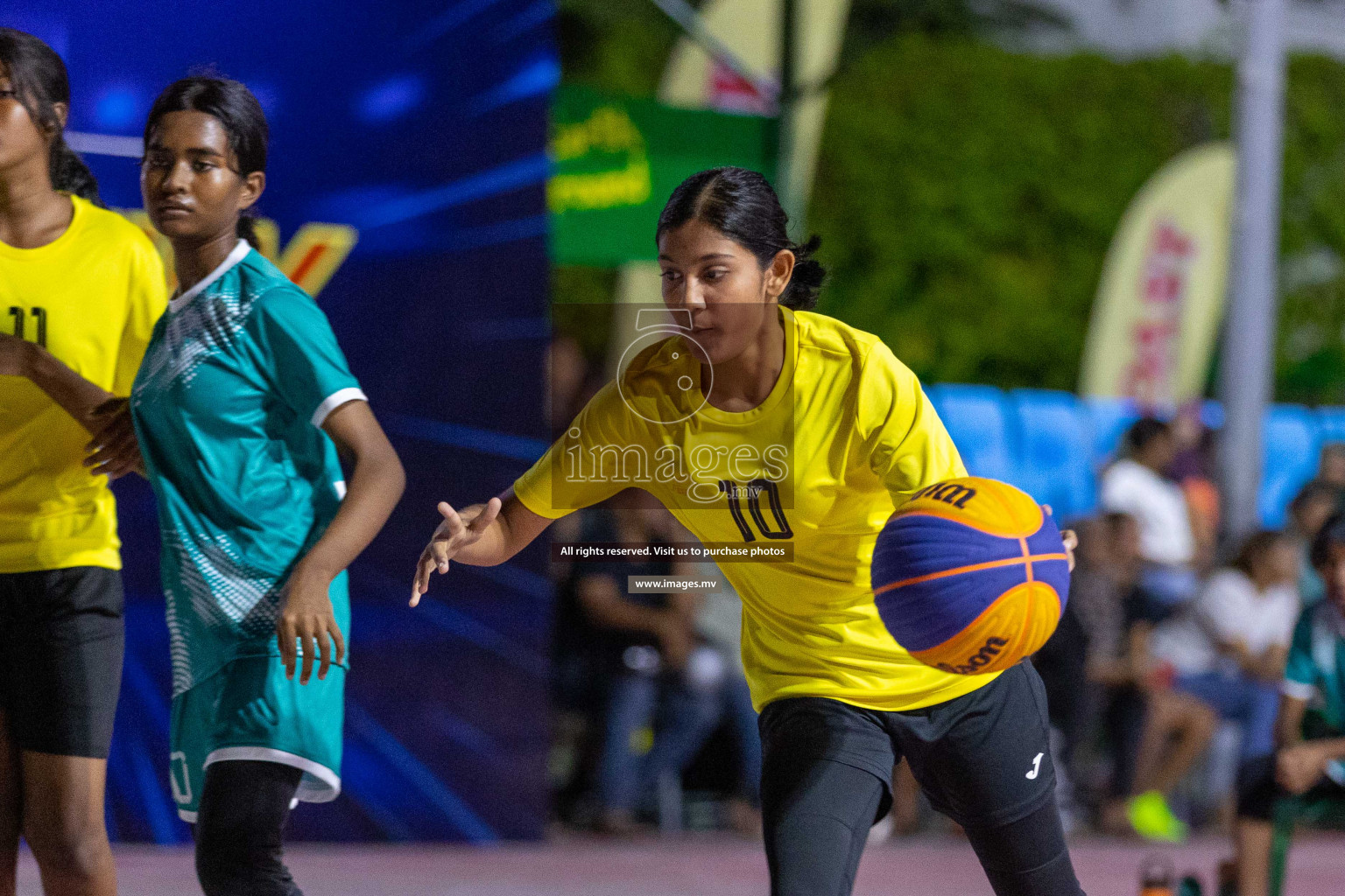 Day4 of Slamdunk by Sosal on 15th April 2023 held in Male'. Photos: Ismail Thoriq / images.mv