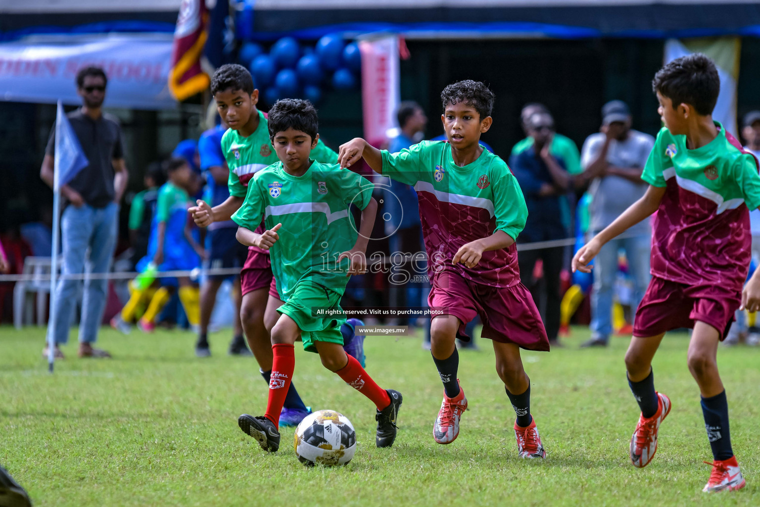 Day 1 of Milo Kids Football Fiesta 2022 was held in Male', Maldives on 19th October 2022. Photos: Nausham Waheed/ images.mv