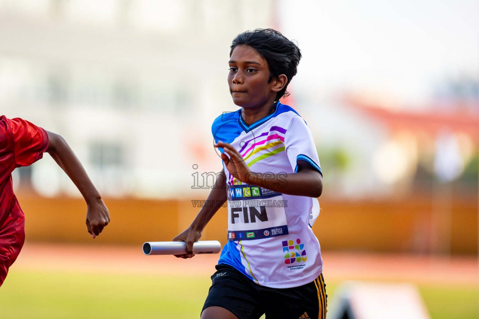 Day 5 of MWSC Interschool Athletics Championships 2024 held in Hulhumale Running Track, Hulhumale, Maldives on Wednesday, 13th November 2024. Photos by: Nausham Waheed / Images.mv