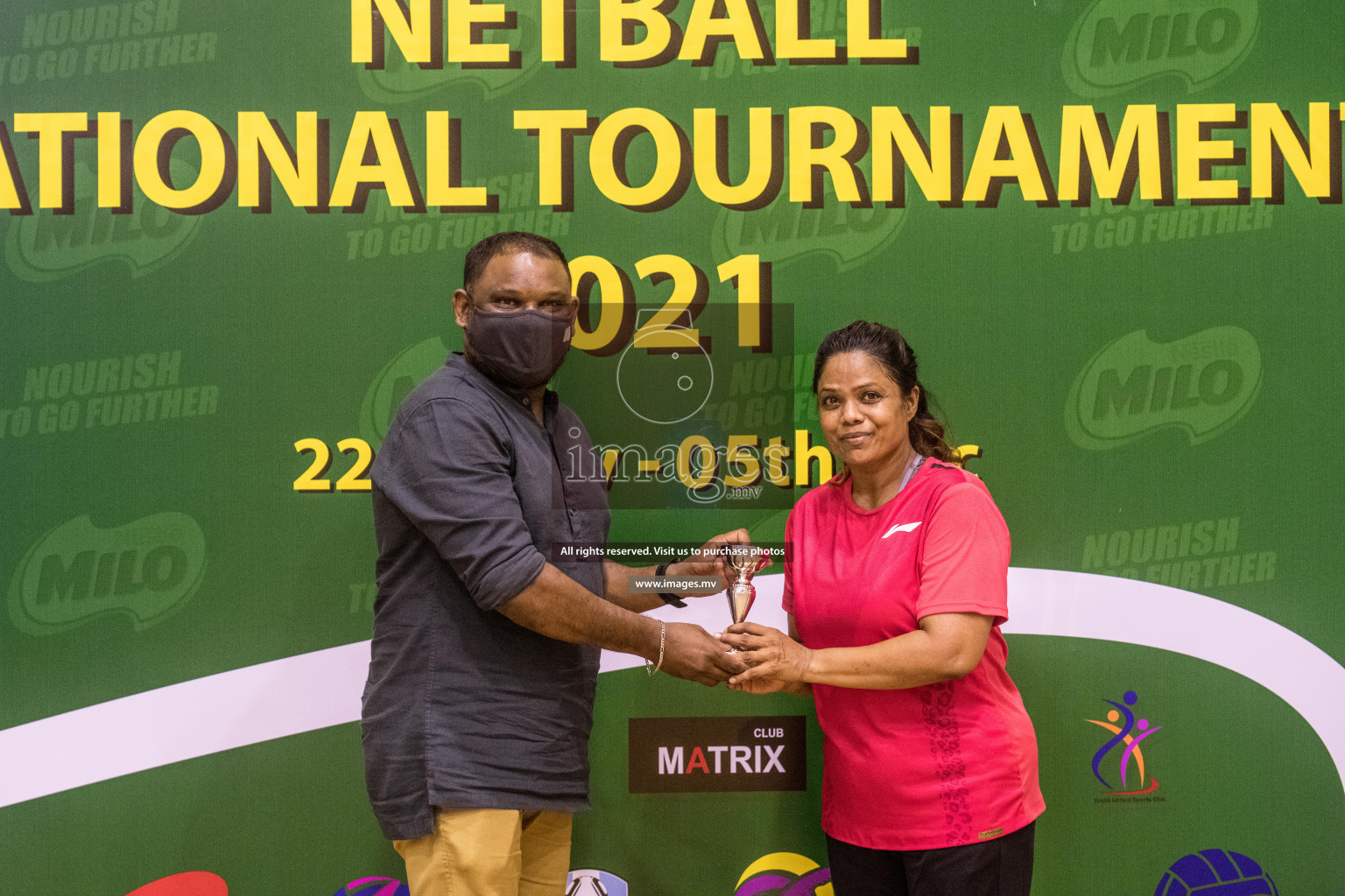 Milo National Netball Tournament 30th November 2021 at Social Center Indoor Court, Male, Maldives. Photos: Shuu & Nausham/ Images Mv