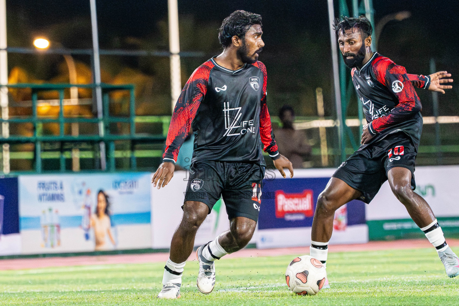 Lecrose VS BGSC in Day 4 - Fonadhoo Youth Futsal Challenge 2025 held in Fonadhoo Futsal Stadium, L. Fonadhoo, Maldives on Wednesday, 29th October 2025 Photos: Arif Rasheed / images.mv