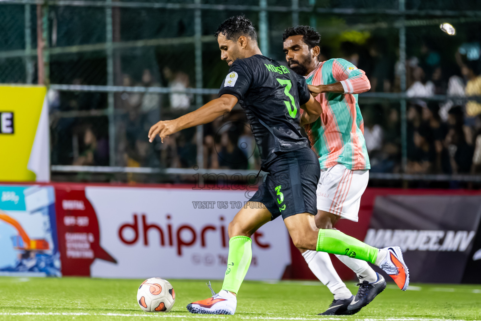 Road Recreation Club vs Joali Maldives in Day 1 of Kings Cup of Club Maldives Cup 2025 held in Rehendi Futsal Ground, Hulhumale', Maldives on Saturday, 30th August 2025. Photos: Yasna Ahmed / images.mv