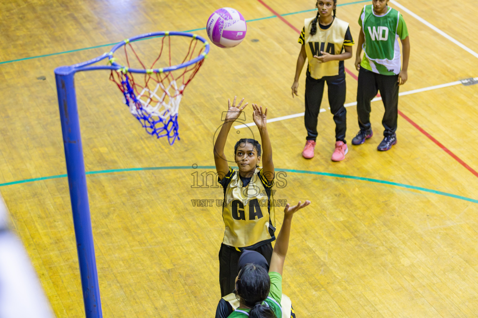 Day 14 of 26th Inter-School Netball Tournament 2025 was held in Social Center Indoor Hall on Tuesday, 4th November 2025. Photos: Areef Adam / images.mv