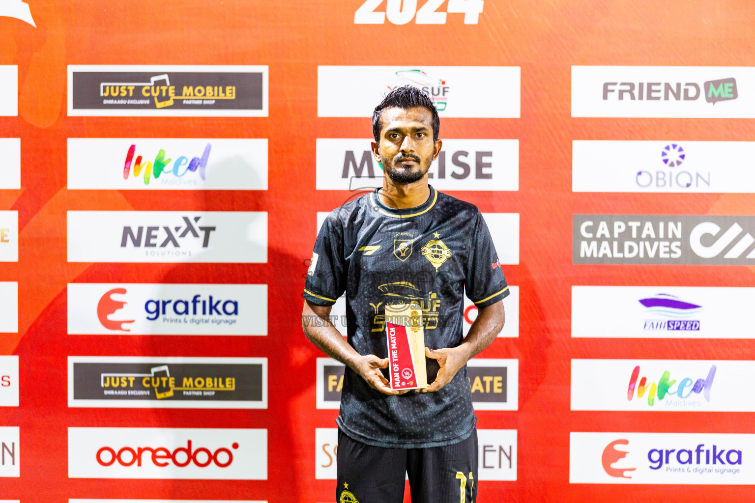 Afro SC vs FC Suddenly in Day 1 of Eydhafushi Futsal Cup 2024 was held on Monday , 8th April 2024, in B Eydhafushi, Maldives Photos: Nausham Waheed / images.mv