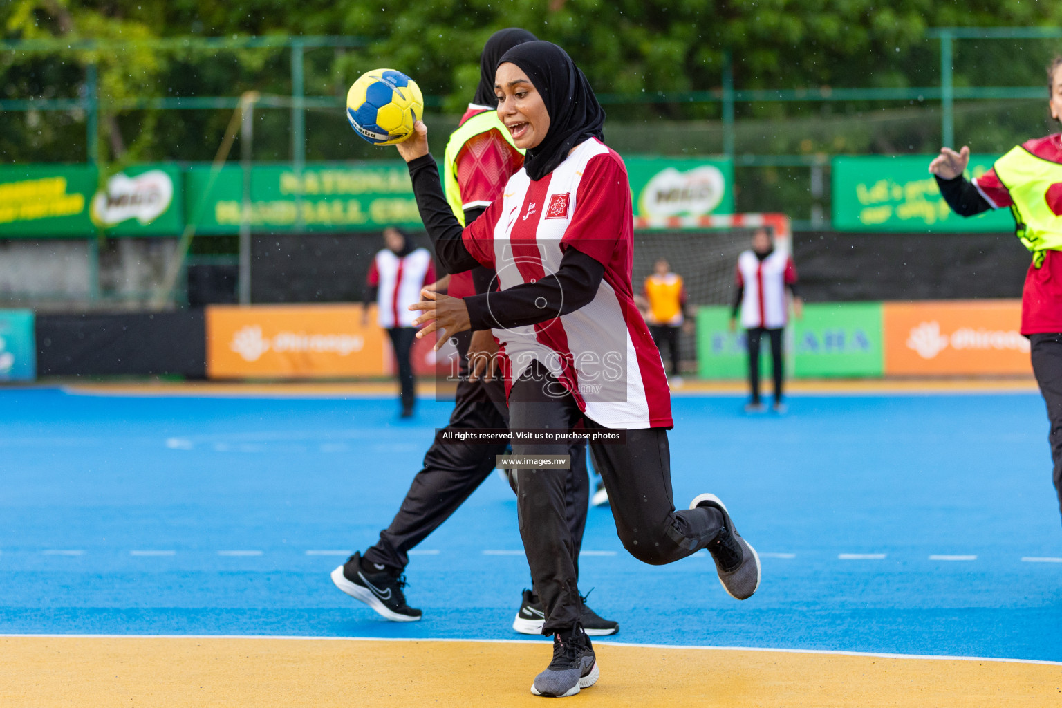 Day 1 of 7th Inter-Office/Company Handball Tournament 2023, held in Handball ground, Male', Maldives on Friday, 16th September 2023 Photos: Nausham Waheed/ Images.mv