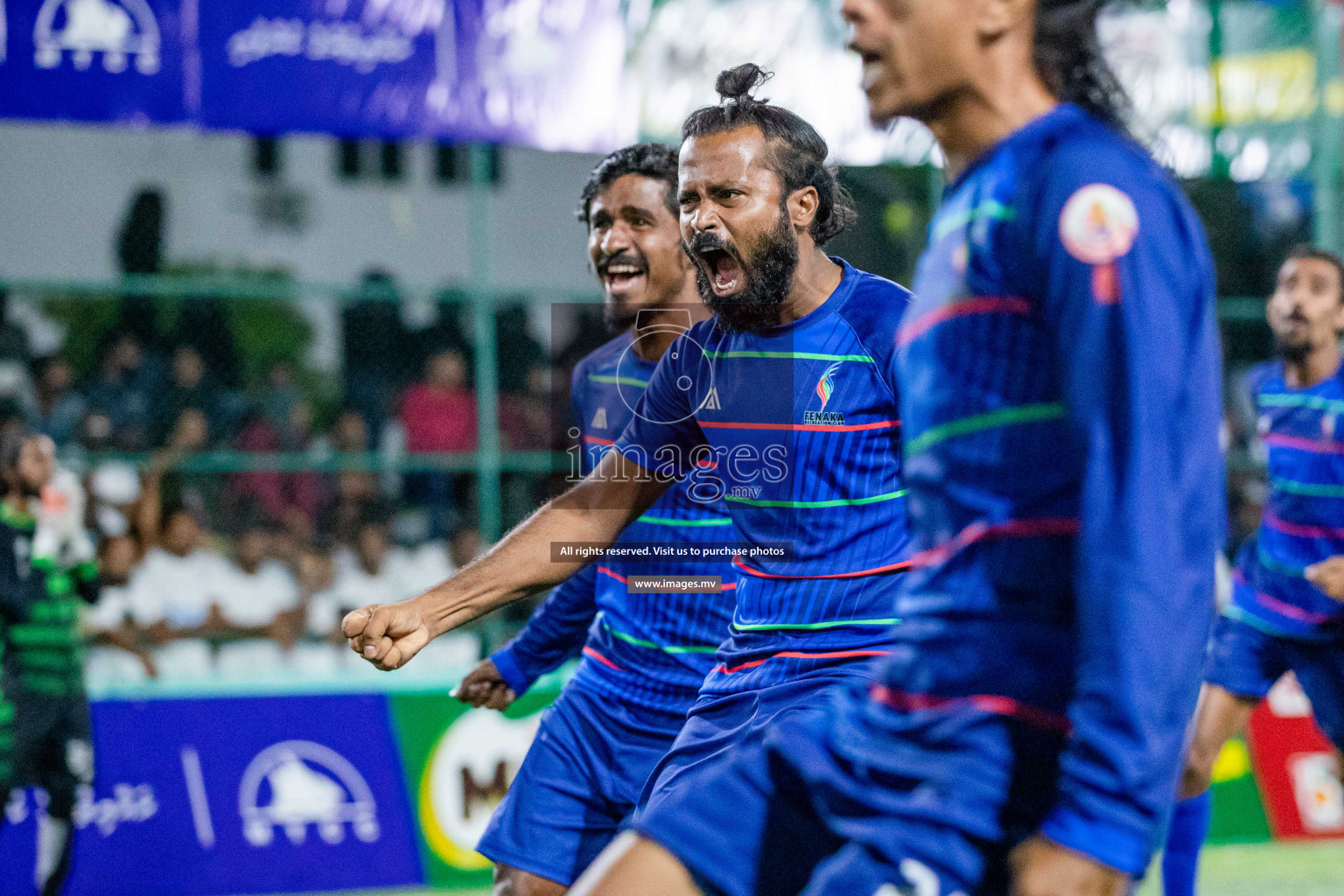 STO RC Vs Team Fenaka in the Quarter Finals of Club Maldives 2021 held in Hulhumale, Maldives on 13 December 2021. Photos: Shu Abdul Sattar / images.mv