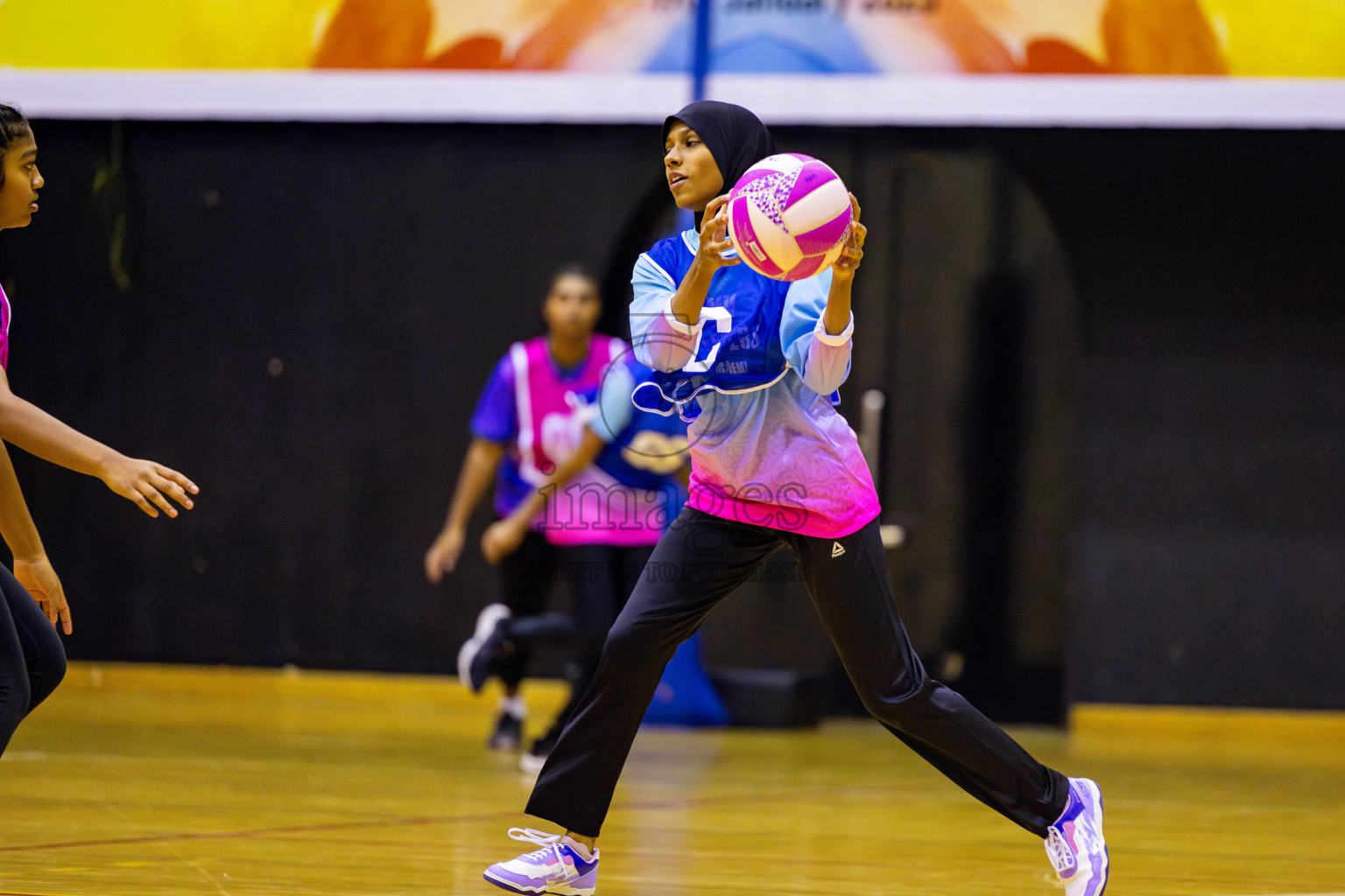 MV Netters Acadamy vs N Sports Academy in Day 2 of 3rd Junior Championship - Netball association of Maldives, held at Social Center on Monday 20th January 2025 . Photos by Nausham Waheed