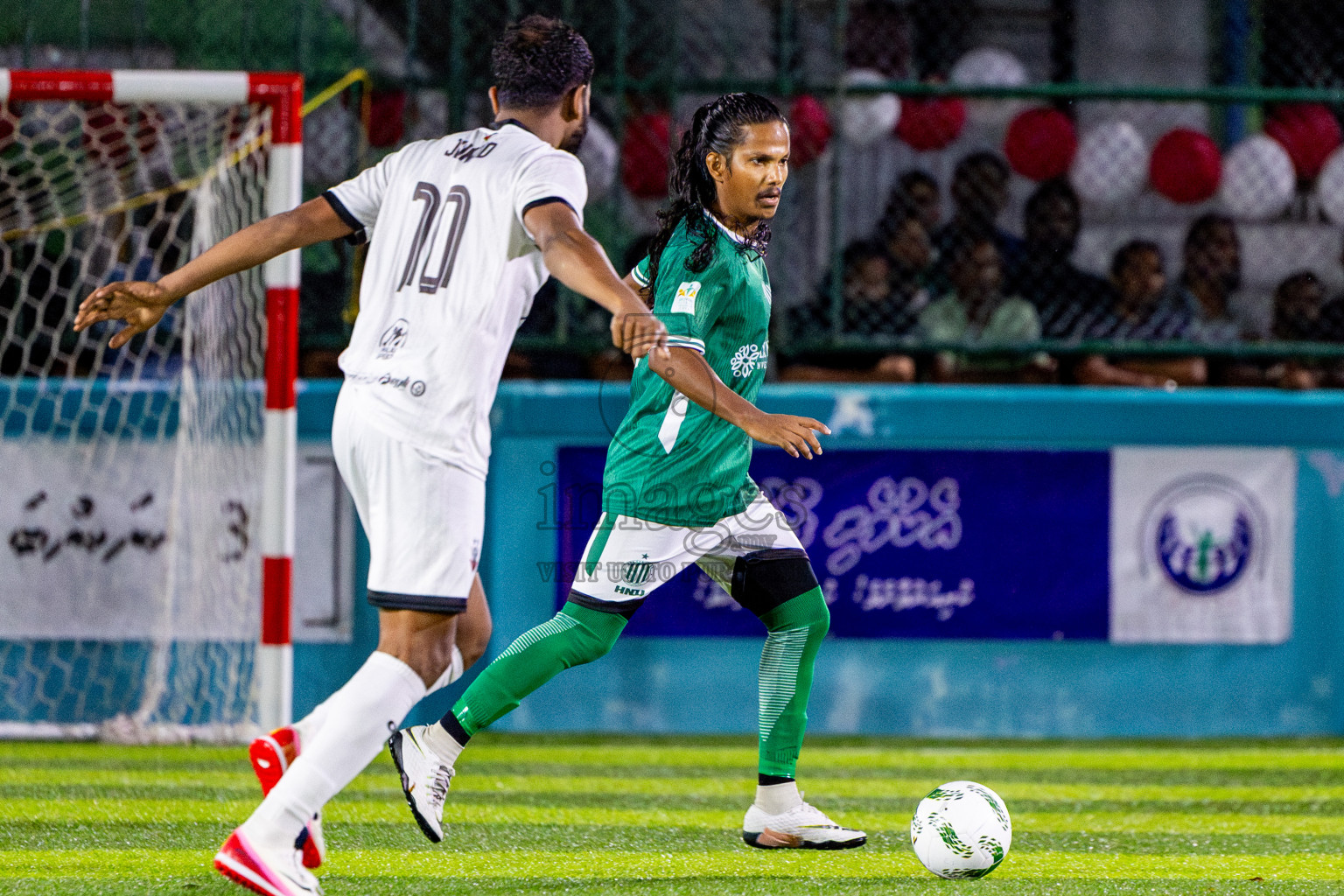 Ifhaams vs Dee Cee Jay SC in Final of Laamehi Dhiggaru Ekuveri Futsal Challenge 2025 was held on Tuesday, 29th July 2025, at Dhiggaru Futsal Ground, Dhiggaru, Maldives Photos: Nausham Waheed  / images.mv