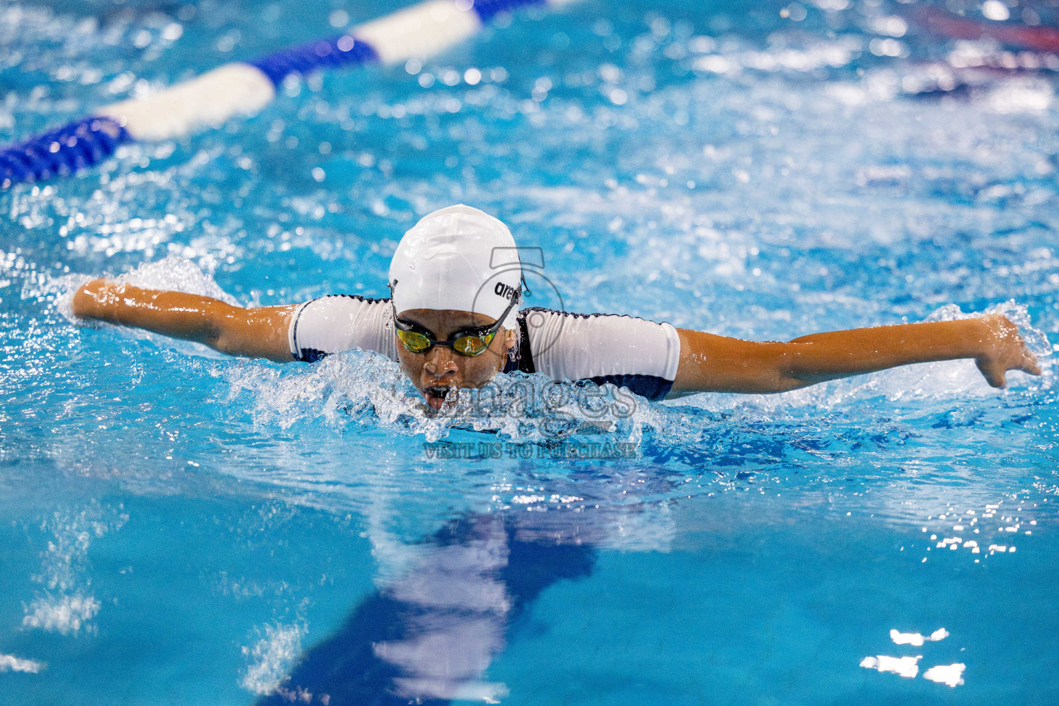 Day 4 of National Swimming Championship 2024 held in Hulhumale', Maldives on Monday, 16th December 2024. Photos: Hassan Simah / images.mv