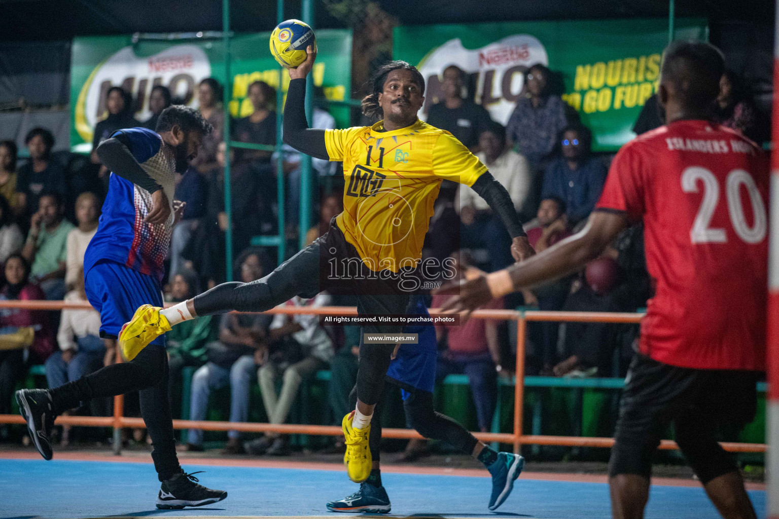 Day 4 of 6th MILO Handball Maldives Championship 2023, held in Handball ground, Male', Maldives on Friday, 23rd May 2023 Photos: Nausham Waheed/ Images.mv