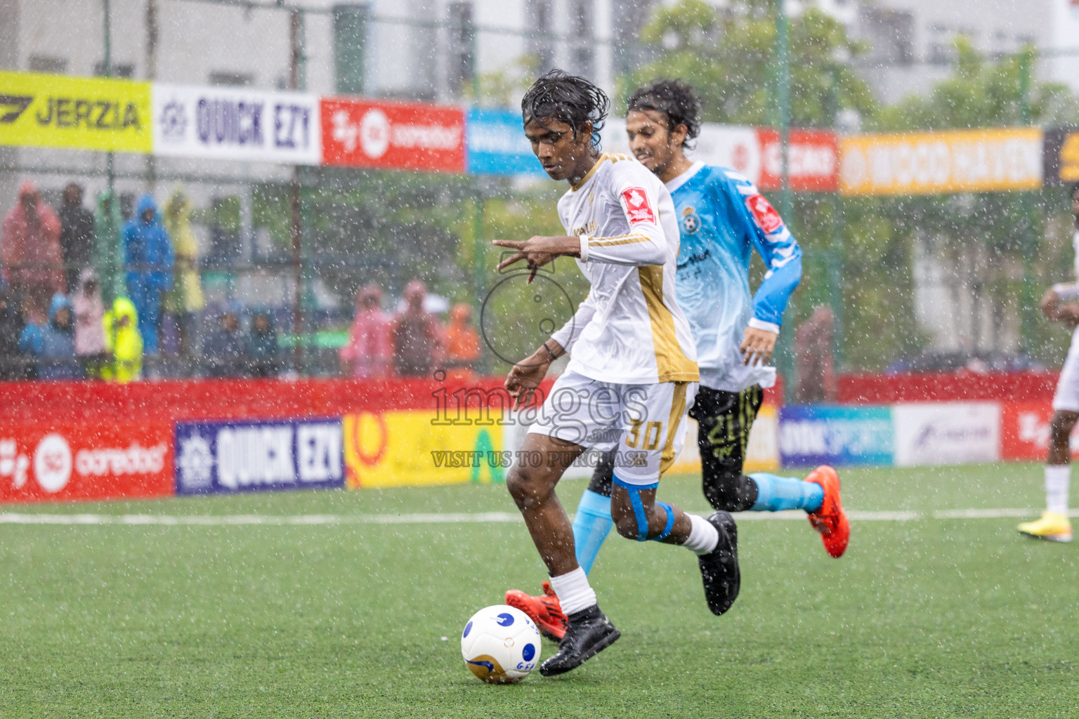 Raa Rasgetheem vs Raa Alifushi  in Day 10 of Golden Futsal Challenge 2025 was held on Tuesday, 14th January 2025, in Hulhumale', Maldives Photos: Shuu Abdul Sattar / images.mv