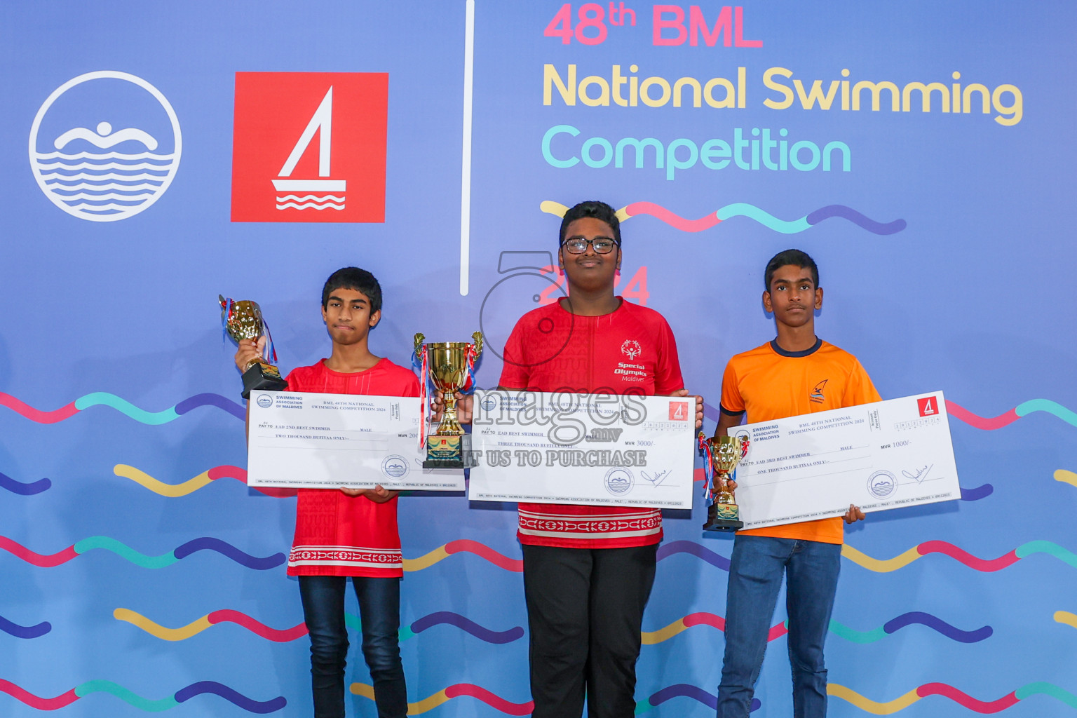 Closing of National Swimming Competition 2024 held in Hulhumale', Maldives on Friday, 20th December 2024.
Photos: Maiz / images.mv